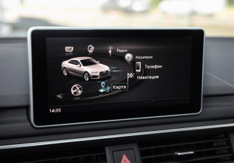 Подержанный автомобиль Audi A5 Coupe 2018 года (18 фото)