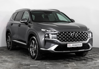 Подержанный автомобиль Hyundai Santa Fe 2021 года (3 фото)