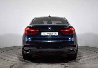 Подержанный автомобиль BMW X6 2016 года (6 фото)