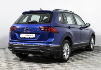 Подержанный автомобиль Volkswagen Tiguan 2021 года (5 фото)