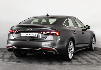 Подержанный автомобиль Audi A5 Liftback 2021 года (7 фото)