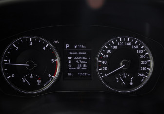 Подержанный автомобиль Hyundai Santa Fe 2018 года (13 фото)