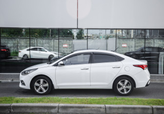 Подержанный автомобиль Hyundai Solaris Sedan 2019 года (9 фото)