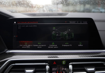 Подержанный автомобиль BMW X6 2020 года (22 фото)