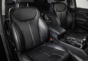 Подержанный автомобиль Hyundai Santa Fe 2018 года (22 фото)