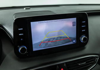 Подержанный автомобиль Hyundai Santa Fe 2021 года (15 фото)