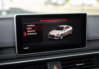 Подержанный автомобиль Audi A5 Coupe 2018 года (21 фото)