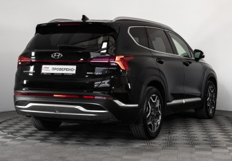 Подержанный автомобиль Hyundai Santa Fe 2021 года (6 фото)
