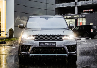 Подержанный автомобиль Land Rover Range Rover Sport 2020 года (6 фото)