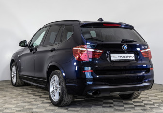 Подержанный автомобиль BMW X3 2015 года (7 фото)