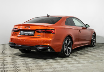Подержанный автомобиль Audi A5 Coupe 2021 года (5 фото)