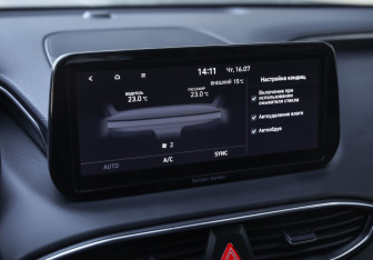 Подержанный автомобиль Hyundai Santa Fe 2022 года (22 фото)
