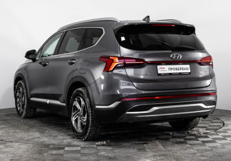 Подержанный автомобиль Hyundai Santa Fe 2021 года (7 фото)