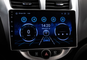 Подержанный автомобиль Hyundai Solaris Sedan 2012 года (14 фото)