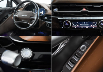 Подержанный автомобиль Genesis G80 2021 года (17 фото)