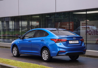 Подержанный автомобиль Hyundai Solaris Sedan 2020 года (8 фото)