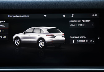 Подержанный автомобиль Porsche Cayenne 2018 года (19 фото)
