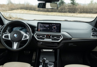 Подержанный автомобиль BMW X3 2021 года (21 фото)