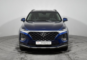 Подержанный автомобиль Hyundai Santa Fe 2019 года (2 фото)