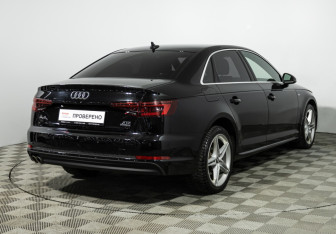 Подержанный автомобиль Audi A4 Sedan 2018 года (5 фото)