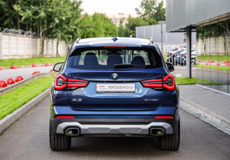 Подержанный автомобиль BMW X3 2021 года (7 фото)
