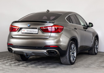 Подержанный автомобиль BMW X6 2017 года (6 фото)