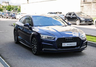 Подержанный автомобиль Audi A5 Liftback 2018 года (5 фото)