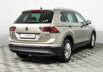 Подержанный автомобиль Volkswagen Tiguan 2017 года (5 фото)