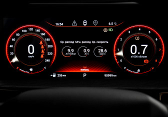 Подержанный автомобиль Exeed LX 2023 года (18 фото)