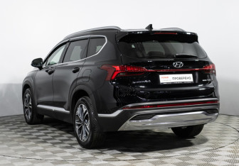 Подержанный автомобиль Hyundai Santa Fe 2021 года (7 фото)