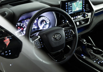 Подержанный автомобиль Toyota Highlander 2021 года (37 фото)