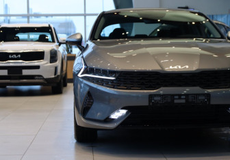 Новый Kia K5 2025 (6 фото)