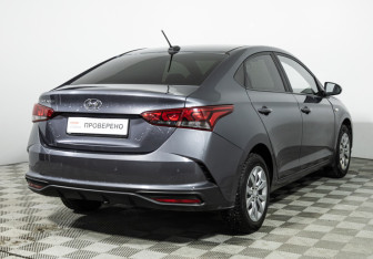 Подержанный автомобиль Hyundai Solaris Sedan 2021 года (5 фото)