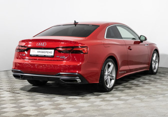 Подержанный автомобиль Audi A5 Coupe 2020 года (5 фото)