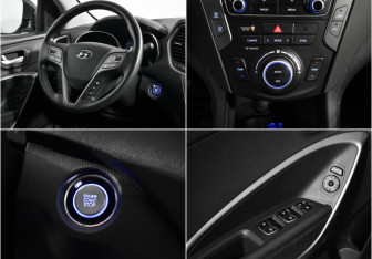 Подержанный автомобиль Hyundai Santa Fe 2017 года (20 фото)