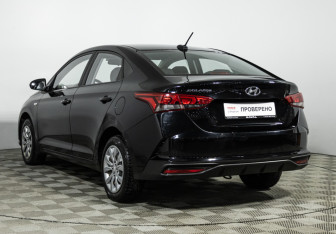 Подержанный автомобиль Hyundai Solaris Sedan 2021 года (7 фото)