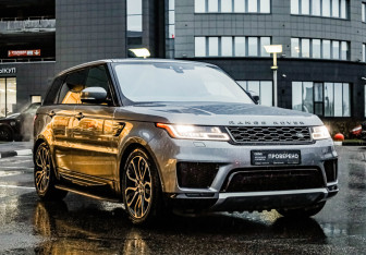 Подержанный автомобиль Land Rover Range Rover Sport 2020 года (5 фото)