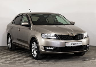 Подержанный автомобиль Skoda Rapid Liftback 2018 года (3 фото)