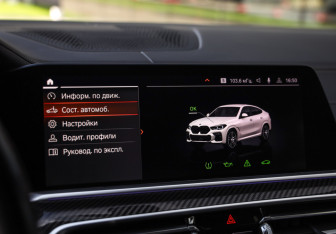 Подержанный автомобиль BMW X6 2020 года (20 фото)