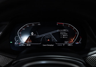 Подержанный автомобиль BMW X6 2020 года (18 фото)