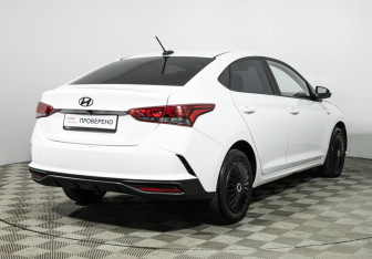 Подержанный автомобиль Hyundai Solaris Sedan 2021 года (5 фото)