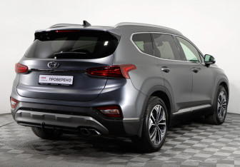 Подержанный автомобиль Hyundai Santa Fe 2018 года (6 фото)