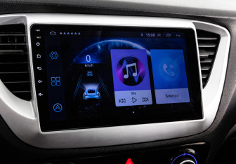 Подержанный автомобиль Hyundai Solaris Sedan 2017 года (14 фото)