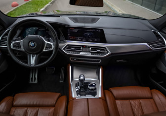 Подержанный автомобиль BMW X6 2021 года (8 фото)