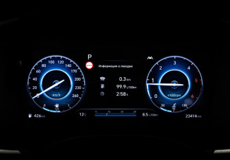 Подержанный автомобиль Hyundai Santa Fe 2022 года (38 фото)