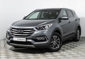 Подержанный автомобиль Hyundai Santa Fe 2017 года (17 фото)