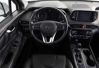 Подержанный автомобиль Hyundai Santa Fe 2019 года (10 фото)