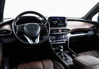 Подержанный автомобиль Hyundai Santa Fe 2018 года (12 фото)