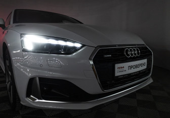 Подержанный автомобиль Audi A5 Liftback 2020 года (29 фото)