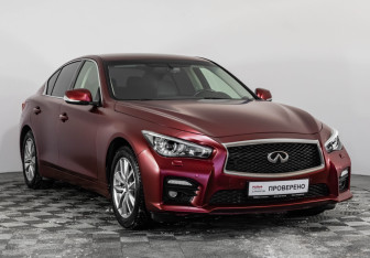 Подержанный автомобиль Infiniti Q50 2016 года (5 фото)